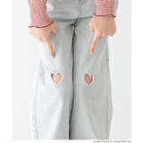 デニムハート刺繍パンツ | coca | 詳細画像7 