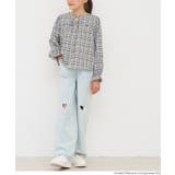 デニムハート刺繍パンツ | coca | 詳細画像9 