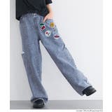 遊び心たっぷり♪デニムワッペンパンツ | coca | 詳細画像3 