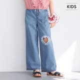 デニムフリルハートパンツ | coca | 詳細画像1