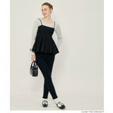 ペプラムニットキャミソール | coca | 詳細画像19 