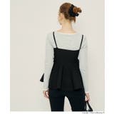 ペプラムニットキャミソール | coca | 詳細画像20 