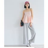 ペプラムニットキャミソール | coca | 詳細画像11 