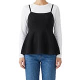 ペプラムニットキャミソール | coca | 詳細画像6 