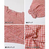 ギャザーチェックブラウス | coca | 詳細画像13