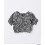 ギャザーチェックブラウス | coca | 詳細画像15