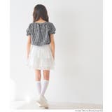 ギャザーチェックブラウス | coca | 詳細画像4