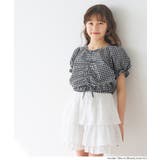 ギャザーチェックブラウス | coca | 詳細画像5