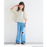 肩あきジャカードブラウス キッズ | coca | 詳細画像11