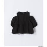 肩あきジャカードブラウス キッズ | coca | 詳細画像16