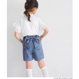 デニムバックリボンショートパンツ キッズ | coca | 詳細画像4 