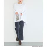 ストレッチプリーツイージーフレアパンツ | coca | 詳細画像12 