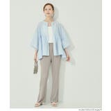 ストレッチプリーツイージーフレアパンツ | coca | 詳細画像14 