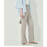 ストレッチプリーツイージーフレアパンツ | coca | 詳細画像15 