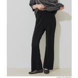 ストレッチプリーツイージーフレアパンツ | coca | 詳細画像19 