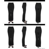 ストレッチプリーツイージーフレアパンツ | coca | 詳細画像25 