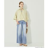 とろみデニムワイドパンツ | coca | 詳細画像3 