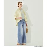 とろみデニムワイドパンツ | coca | 詳細画像8 