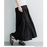 ティアードプリーツスカート | coca | 詳細画像11 