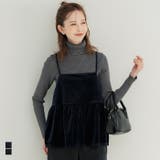 ベロアキャミソール | coca | 詳細画像1