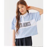 配色ポロカラートップス | coca | 詳細画像7 