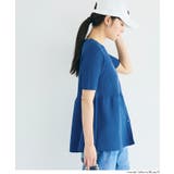 ぺプラムニットカーディガン レディース | coca | 詳細画像11 