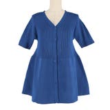 ぺプラムニットカーディガン レディース | coca | 詳細画像2 