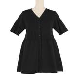 ぺプラムニットカーディガン レディース | coca | 詳細画像3 