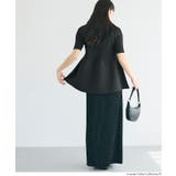 ぺプラムニットカーディガン レディース | coca | 詳細画像7 