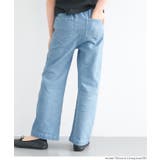 デニムレースアップリボンパンツ キッズ | coca | 詳細画像11 