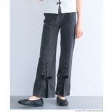 デニムレースアップリボンパンツ キッズ | coca | 詳細画像3 