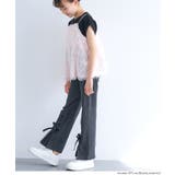 デニムレースアップリボンパンツ キッズ | coca | 詳細画像6 