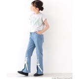 デニムレースアップリボンパンツ キッズ | coca | 詳細画像8 