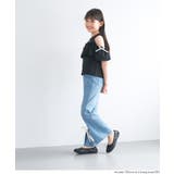 デニムレースアップリボンパンツ キッズ | coca | 詳細画像10 