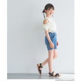ドッキングリブ肩あきトップス キッズ | coca | 詳細画像4