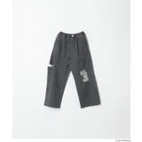 サイドカットダメージパンツ キッズ | coca | 詳細画像16 