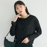 シアージョーゼットレイヤードカーディガン | coca | 詳細画像1 