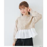 親子お揃いドッキングギャザーニット(36-251211202-16) | coca | 詳細画像2 
