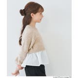 親子お揃いドッキングギャザーニット(36-251211202-16) | coca | 詳細画像3 