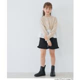 親子お揃いドッキングギャザーニット(36-251211202-16) | coca | 詳細画像4 