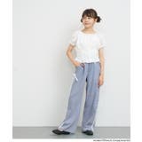 デニムサイドレースパンツ | coca | 詳細画像2