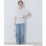 シアージョーゼットロールアップスリーブトップス | coca | 詳細画像6 