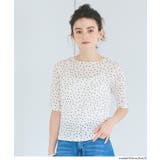 シアージョーゼット五分袖Tシャツ | coca | 詳細画像6