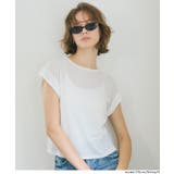 シアージョーゼットフレンチスリーブTシャツ  | coca | 詳細画像6 