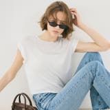 シアージョーゼットフレンチスリーブTシャツ  | coca | 詳細画像1 