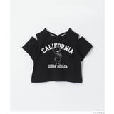 肩あきバッククロスTシャツ | coca | 詳細画像18
