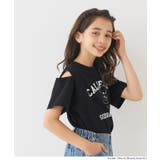 肩あきバッククロスTシャツ | coca | 詳細画像3