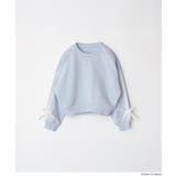 ラインリボンスウェットトップス(36-260533204-20) | coca | 詳細画像15 