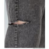 デニムサイドカットダメージパンツ | coca | 詳細画像12 
