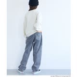 デニムサイドカットダメージパンツ | coca | 詳細画像4 